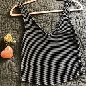 Forever 21 Stripe Crop Top